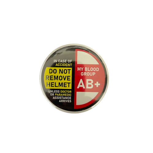 Blood Group AB + Pin Badge